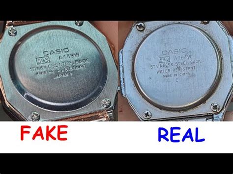 fake vs real casio watch|casio watch serial number lookup.